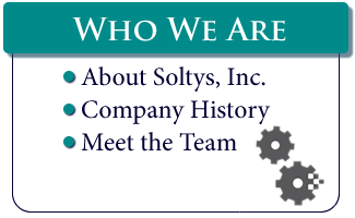 Learn more about who makes up the Soltys, Inc. team!
